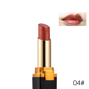 BIOAQUA Brand Glitter Shimmer Gold Lipstick